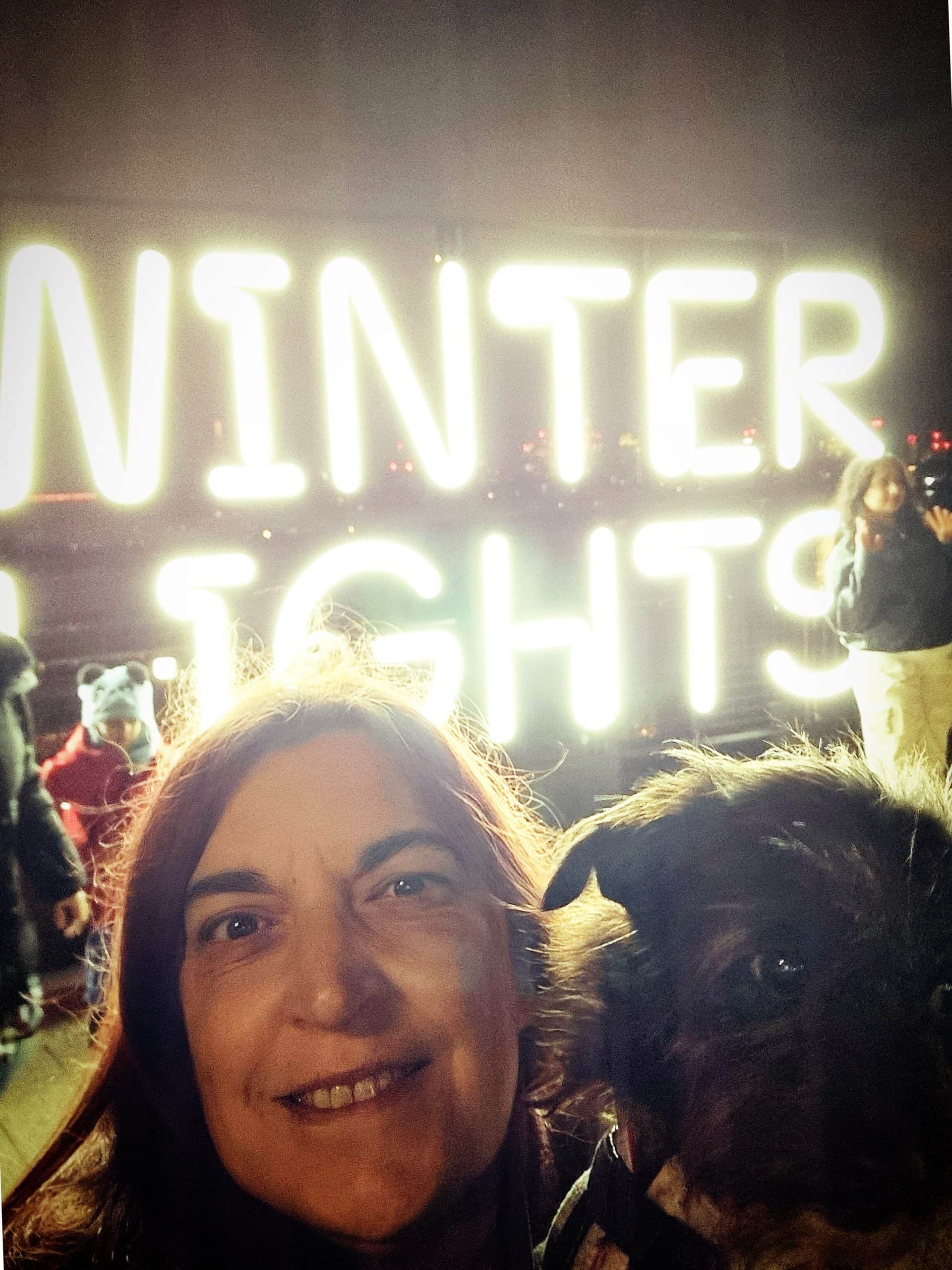 Winter Lights Canary Wharf: A Dog-Friendly Winter Walk in London